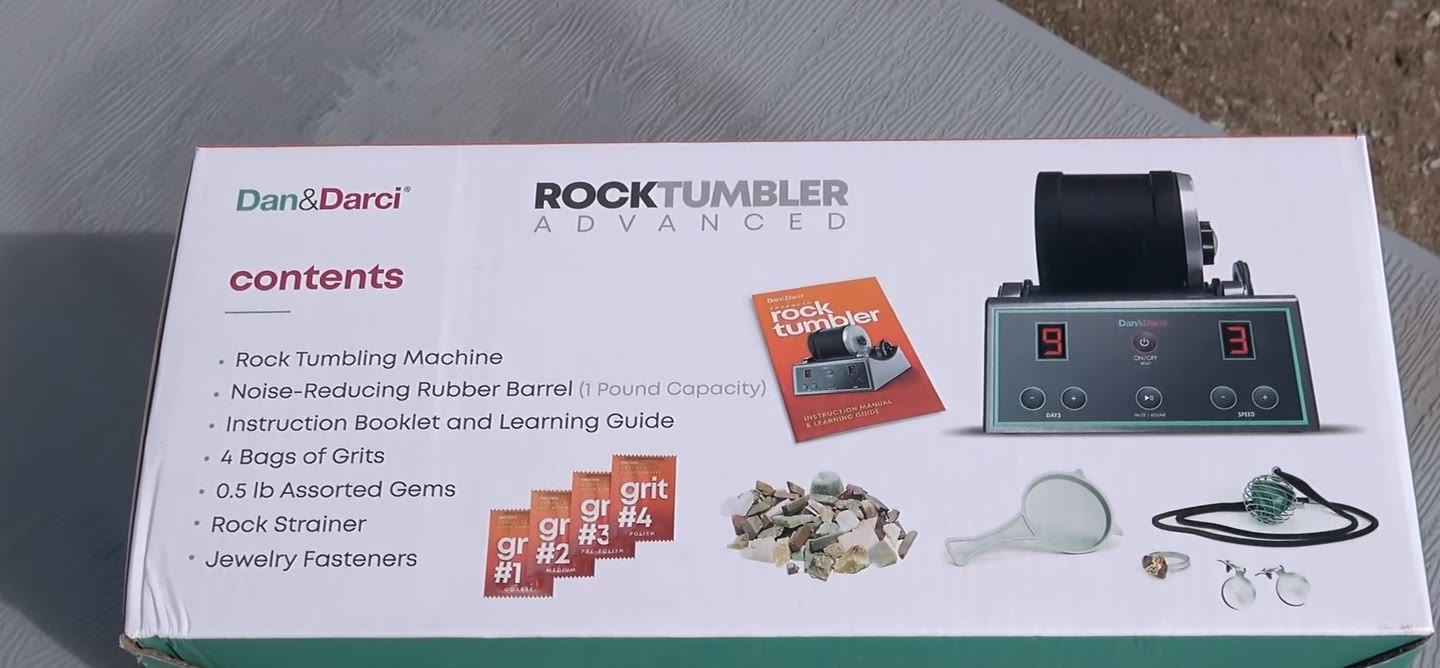 Dan and Darci Advanced Professional Rock Tumbler Kit
