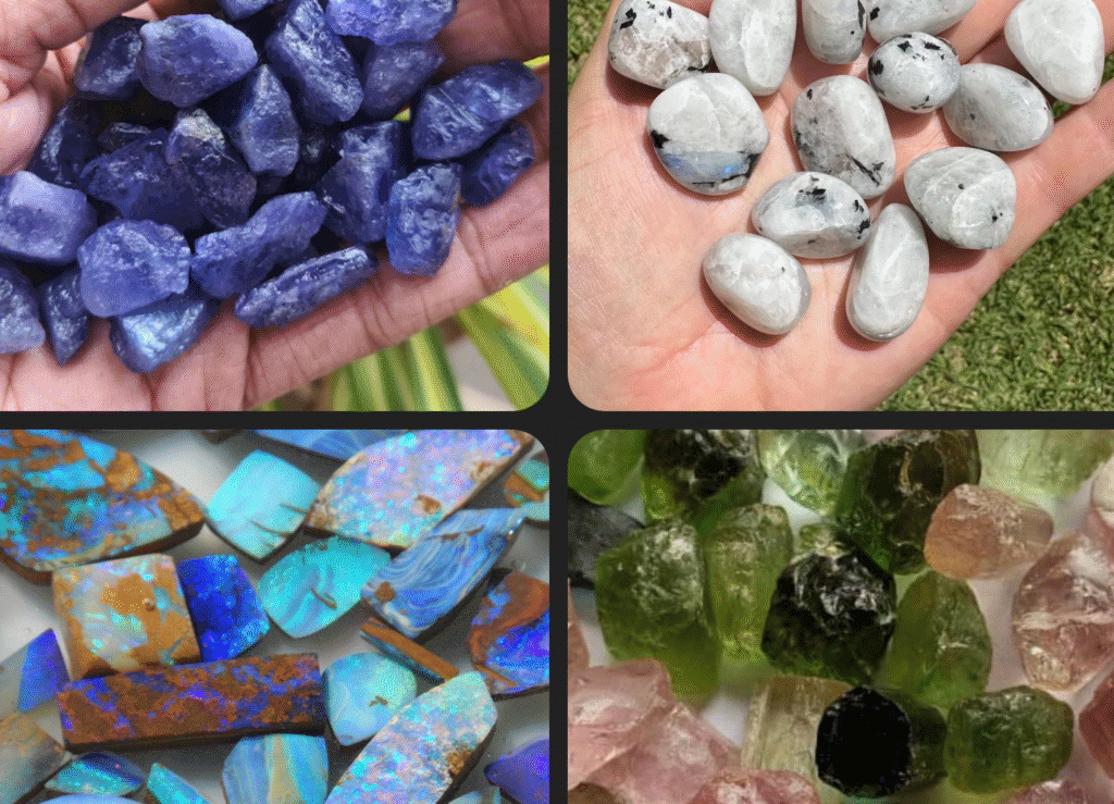 Tumbling Exotic and Rare Stones: Species-Specific Guides for Tanzanite, Tourmaline, Opal, and Moonstone